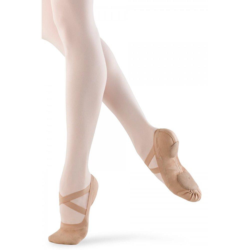 [AUSTRALIA] - Bloch Men's Dance Synchrony Split Sole Stretch Canvas Ballet Slipper/Shoe, Flesh, 11.5 D US 
