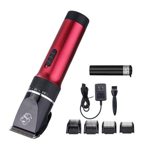 TenYua Professional Rechargeable Cordless Cat and Dog Clippers-Low Noise Pet Hair Grooming Trimmers Clippers for Dogs and Cats - BeesActive Australia