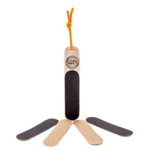 Climbskin Double Sided Hand & Finger File - Pocket Sized for Travel - for Flappers, Rips, Cracks - Strong Smooth Hands - Great for Gym, Rock Climbers - BeesActive Australia