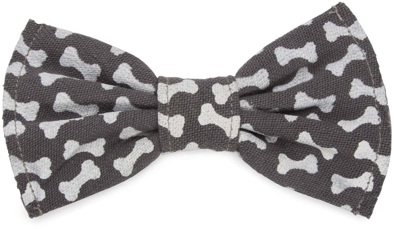 Pavilion Gift Company 45620 Pavilion's Pets-Large Gray Dog Bone Slip On Bow Tie - BeesActive Australia