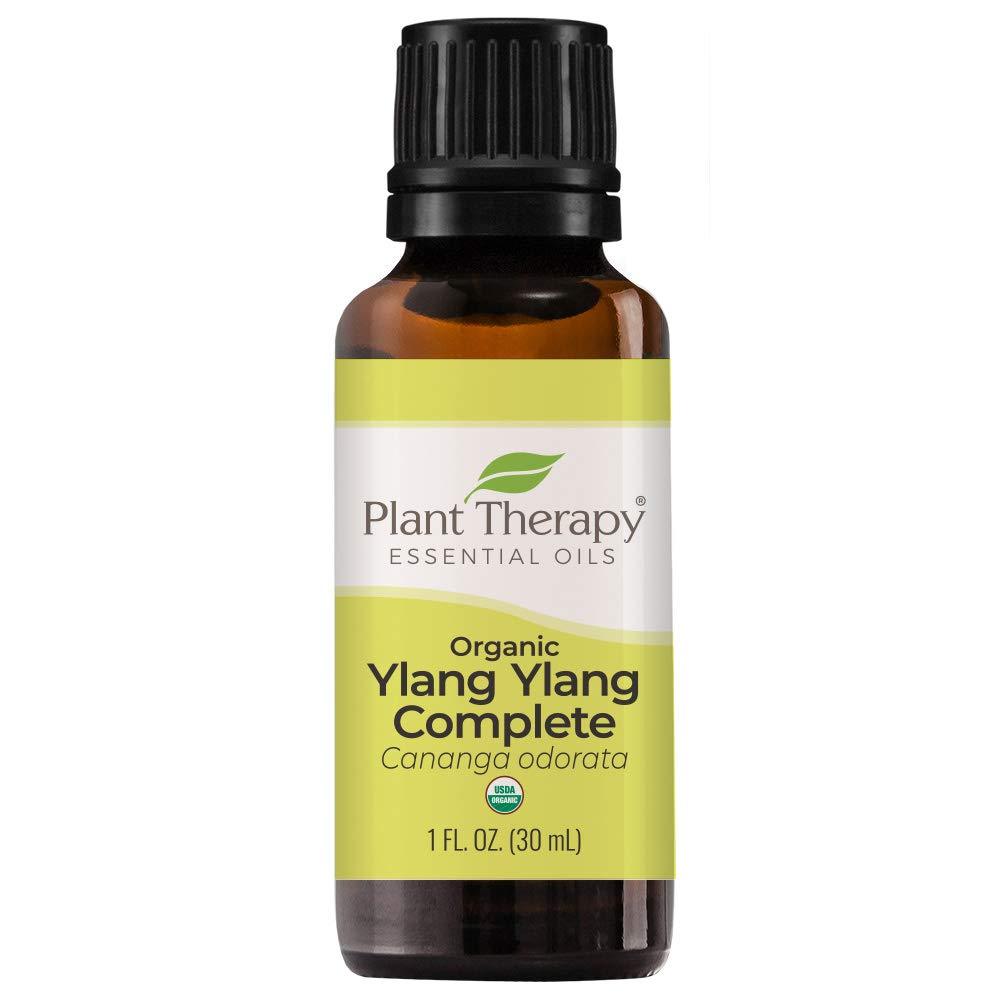 Plant Therapy Ylang Ylang Complete Organic Essential Oil 100% Pure, USDA Certified Organic, Undiluted, Natural Aromatherapy, Therapeutic Grade 30 mL (1 oz) 1 Fl Oz (Pack of 1) - BeesActive Australia