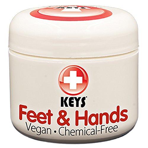 Keys Feet & Hands Chemical-Free, Gluten Free, Vegan Alternative Naturals – Super Hydrating, Soothing, Relaxing Treatment for Chapped, Cracked, Dry Skin with Pure Organic Jellied Avocado, 2 ounces - BeesActive Australia