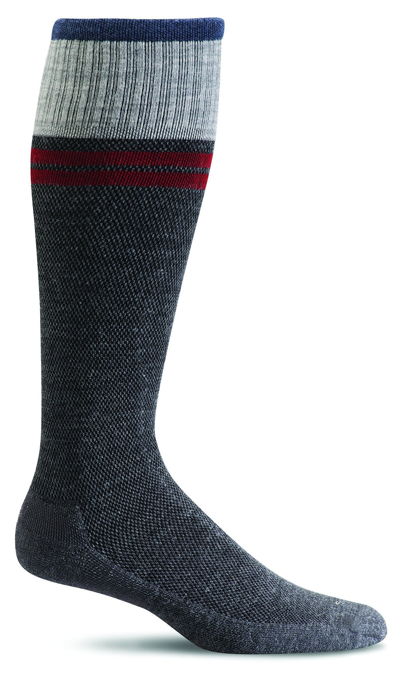 Sockwell Men's Sportster Graduated Compression Socks Medium/Large Charcoal - BeesActive Australia