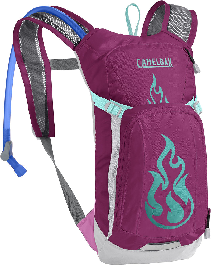 CamelBak Mini M.U.L.E. Kids Hydration Backpack, 50 oz Baton Rouge/Flames - BeesActive Australia