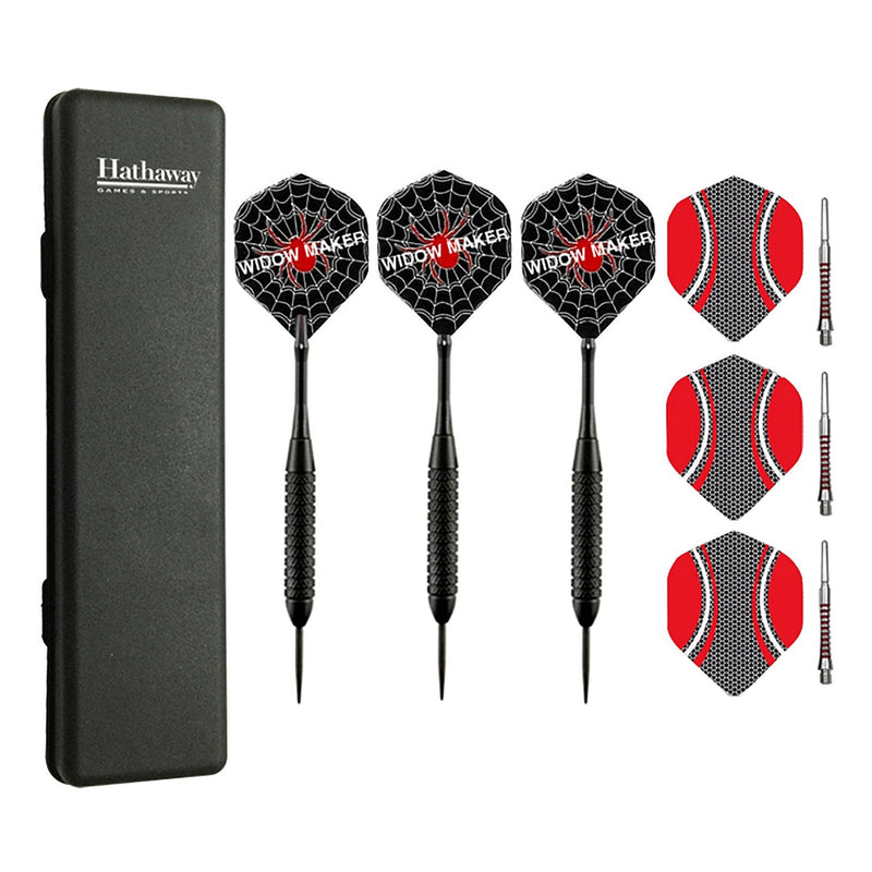 [AUSTRALIA] - Hathaway Widow Maker Steel Tip Darts (3 Set) 