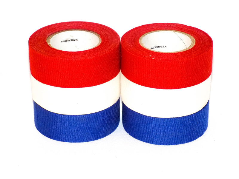 [AUSTRALIA] - Mylec USA 6 Pack Tape (Red/White/Blue - 2 Each) 