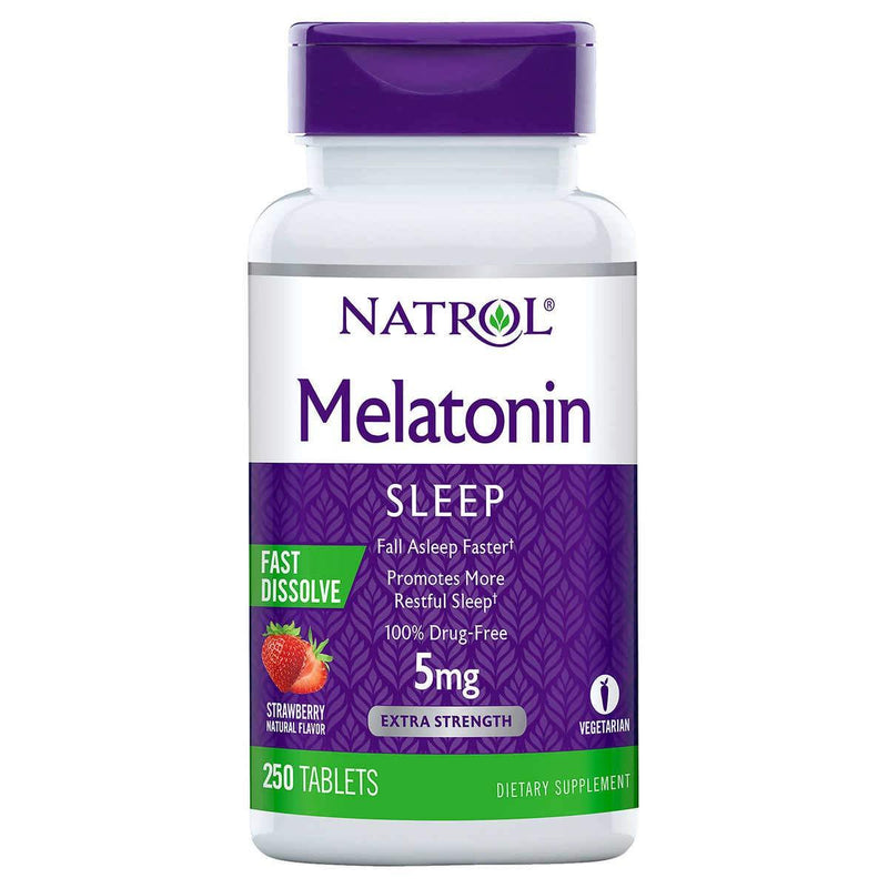 Natrol Melatonin 5mg Fast Dissolve (250 ct.) (Pack of 2) - BeesActive Australia