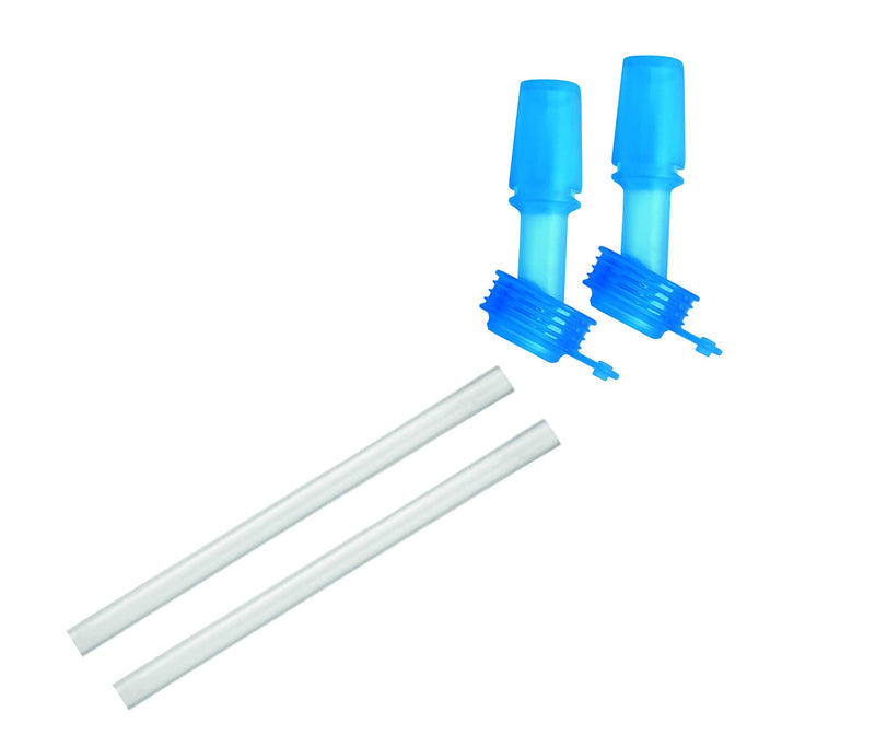 CamelBak Eddy Kids Bottle Accessory 2 Bite Valves/2 Straws, Ice Blue - BeesActive Australia