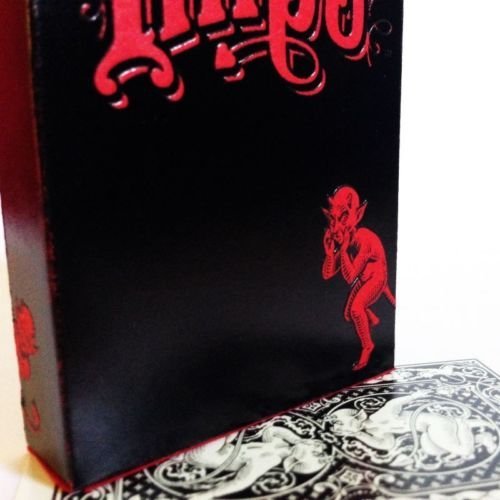 Black Edition Whispering Imps Playing Cards Deck New by USPCC - BeesActive Australia
