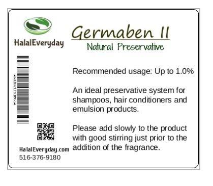 Germaben II - Natural Preservative - Clear Liquid Preservative - Great for making lotion, cream and shampoo- 8oz - BeesActive Australia