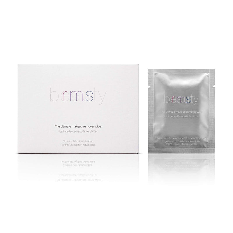 RMS Beauty The Ultimate Makeup Remover Wipes - Gentle Facial Cleansing Cloths with Moisturizing Organic Coconut Oil on Cotton Wipes, Cleanse Without Irritation & Safe Near Delicate Eye Area (20 Count) - BeesActive Australia