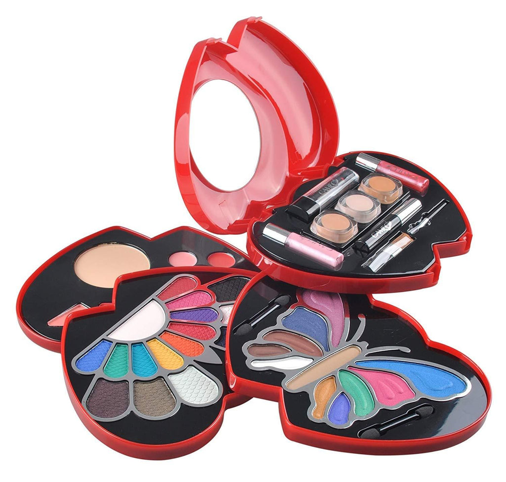 Red Double Heart Glamour Girl Makeup Color Kit by Cameo - BeesActive Australia