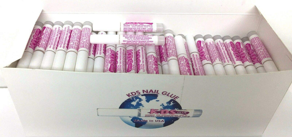 100 pcs KDS Nail Tip Glue - Adhesive Super Bond For Acrylic Nails Tips - BeesActive Australia