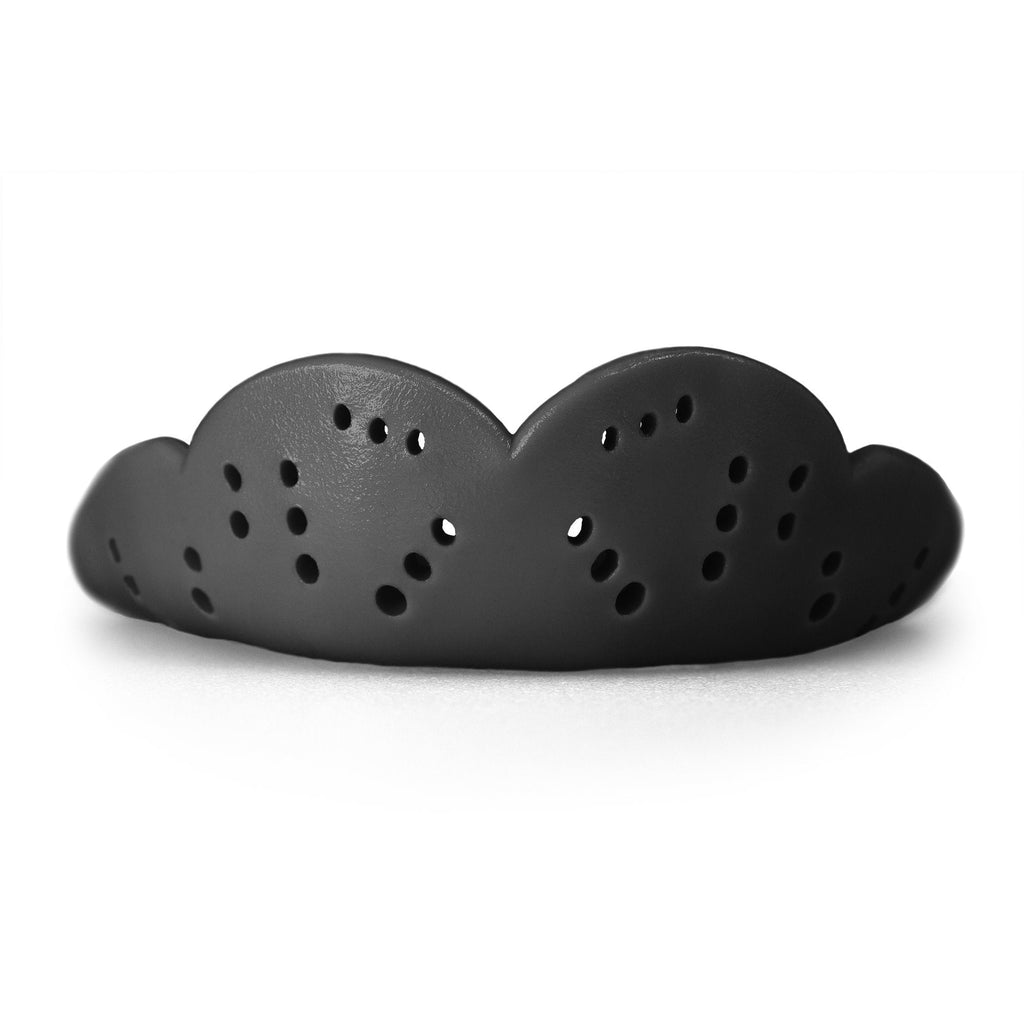 SISU Mouth Guards Max NextGen 2.4mm Custom Fit Sports Mouthguard for Youth/Adults Charcoal Black - BeesActive Australia