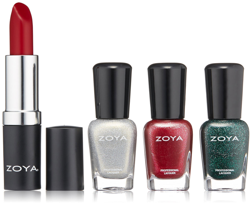 ZOYA Nail Polish, Santa Baby Lips & Tis Quad, 1 fl. oz. - BeesActive Australia