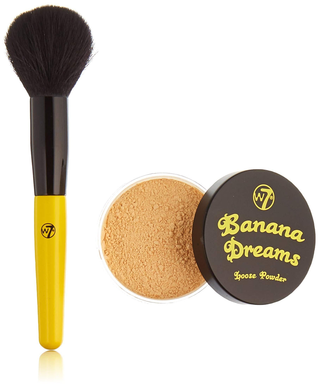 W7 Banana Dreams Loose Powder Contour Set By W7 for Women - 0.7 Oz Powder Brush, 0.7 Ounce - BeesActive Australia