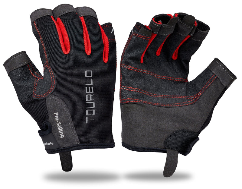 Tourelo Sailing Gloves Gen 2 Lava Red X-Small - BeesActive Australia