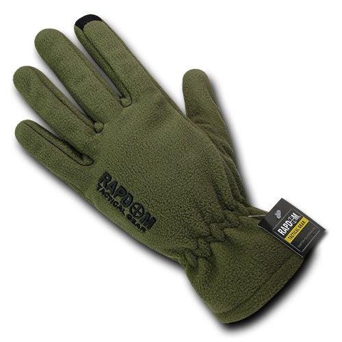 [AUSTRALIA] - RAPDOM Tactical Breathable Fleece Gloves Medium Olive Drab 
