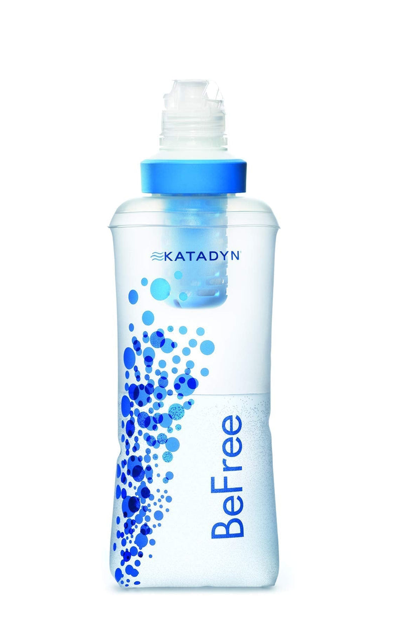 Katadyn BeFree 0.6L Water Filter, Fast Flow, 0.1 Micron EZ Clean Membrane for Endurance Sports, Camping and Backpacking (8019639) - BeesActive Australia