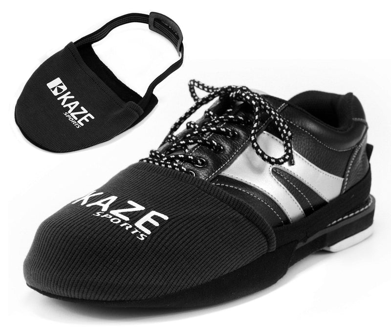 KAZE SPORTS Bowling Shoe Slider Slide Cover One Size Women/One Size Men Black - BeesActive Australia