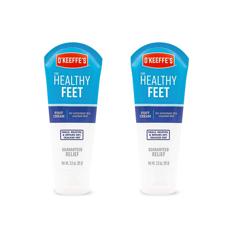 O'Keeffe's Healthy Feet Foot Cream, 3 ounce Tube, (Pack of 2) (K0280016) 2 - Pack - BeesActive Australia