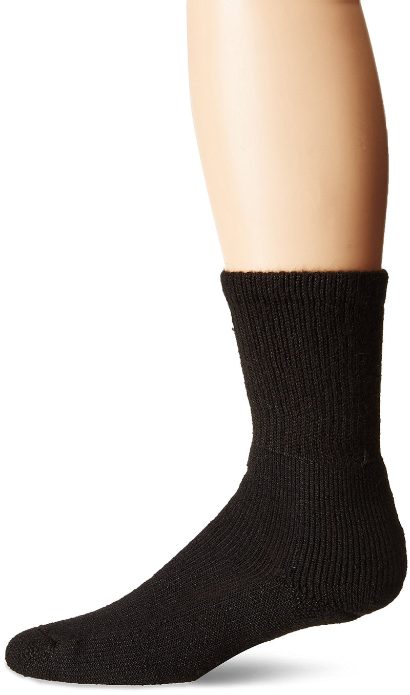 thorlos mens Mb Max Cushion Military Crew Socks Large Black - BeesActive Australia