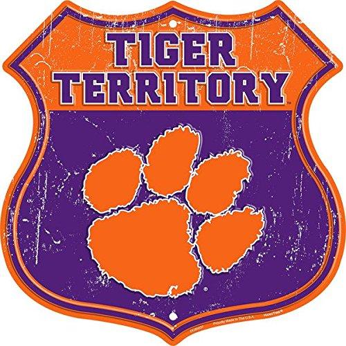 HangTime Tiger Territory - Clemson University Route Sign - BeesActive Australia