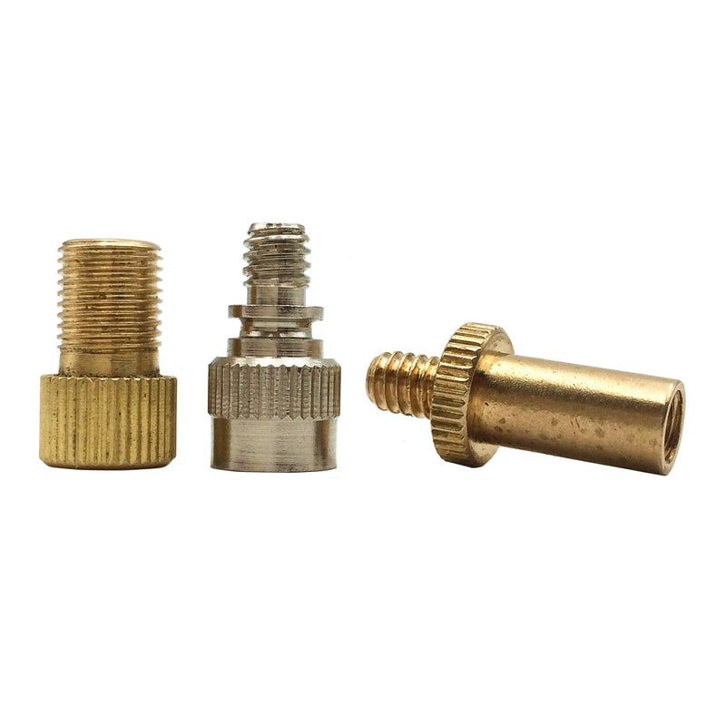 Bike Valve Adapter Set , Presta Valve to Schrader Valve to Presta Valve Converter Bicycle Tube Pump Air Compressor Tools,3 PCS - BeesActive Australia