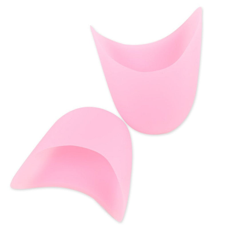 JUMUU 1Pair Gel Toe Caps Soft Ballet Pointe Dance Athlete Shoe Pads for Girls Women Pink One Size - BeesActive Australia