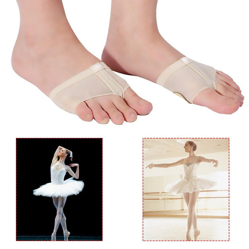 [AUSTRALIA] - Dance Foot Thongs,Thong Toe Paws,Lyrical Shoes Lyrical Ballet Belly Dance Foot Thongs Dance Paw Pad Shoes Half Sole (XL) 