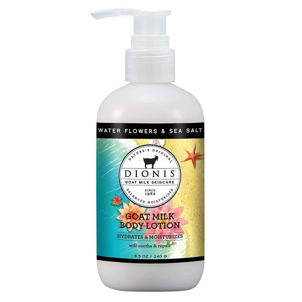 Dionis - Goat Milk Skincare Water Flowers & Sea Salt Scented Lotion (8.5 oz) - Made in the USA - Cruelty-free and Paraben-free 8.5 Fl Oz (Pack of 1) - BeesActive Australia