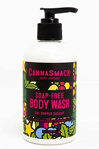 CannaSmack DayTripper Delight Hydrating Hemp Body Lotion (8oz) - Strong Mint Scent 8 Ounce - BeesActive Australia