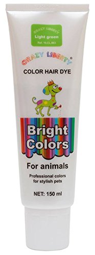 CRAZY LIBERTY Dog Hair Dye Light Green - BeesActive Australia