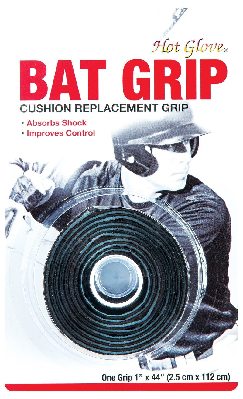 [AUSTRALIA] - Hot Glove Cushion Bat Grip 1.75mm, Black 