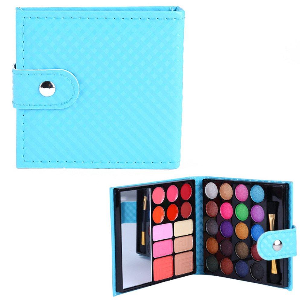 PhantomSky 32 Colors Eyeshadow Palette Makeup Contouring Kit Combination with Lipgloss, Blusher and Concealer #2 - Perfect for Professional and Daily Use - BeesActive Australia