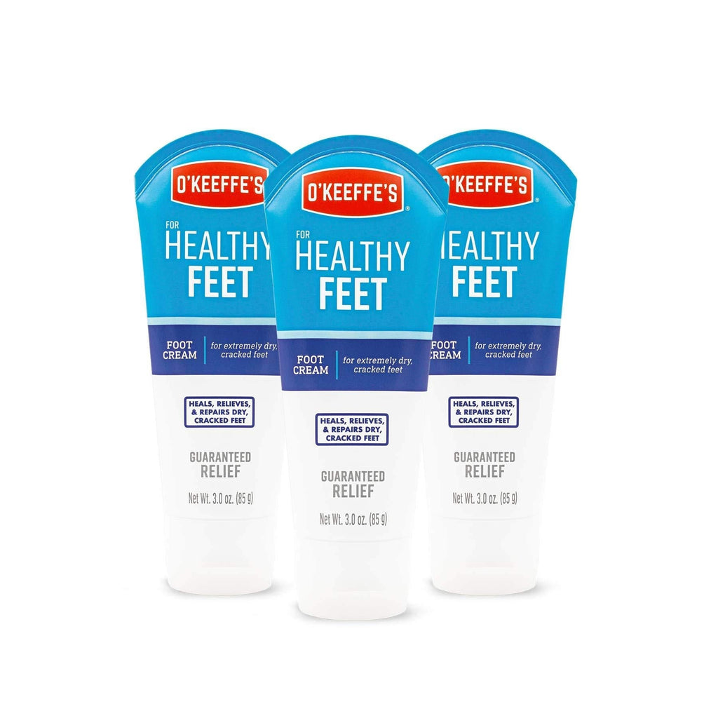 O'Keeffe's Healthy Feet Foot Cream, 3.0 ounce Tube, (Pack of 3) - BeesActive Australia