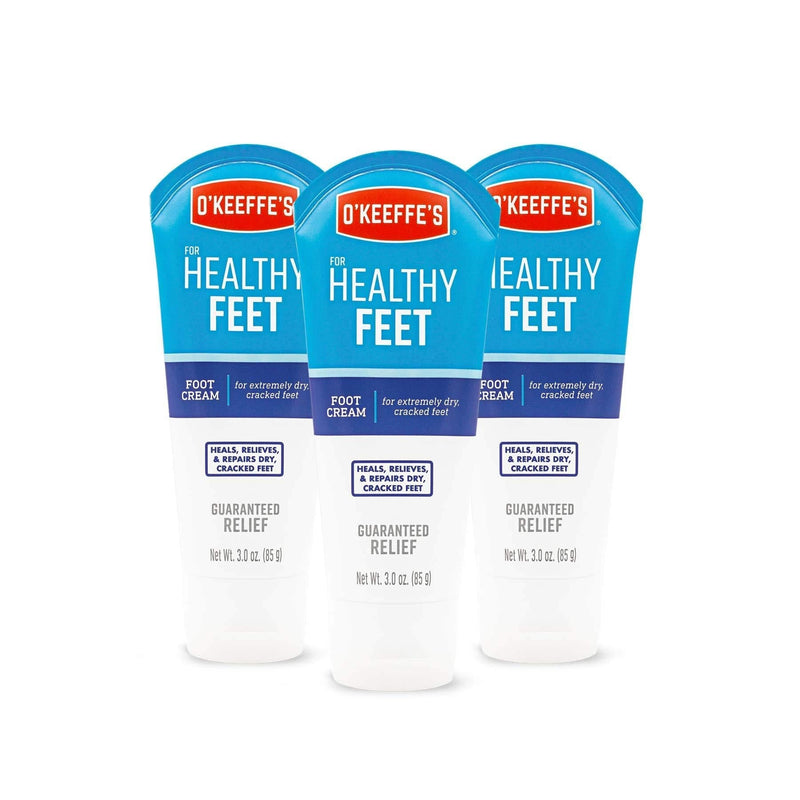 O'Keeffe's Healthy Feet Foot Cream, 3.0 ounce Tube, (Pack of 3) - BeesActive Australia