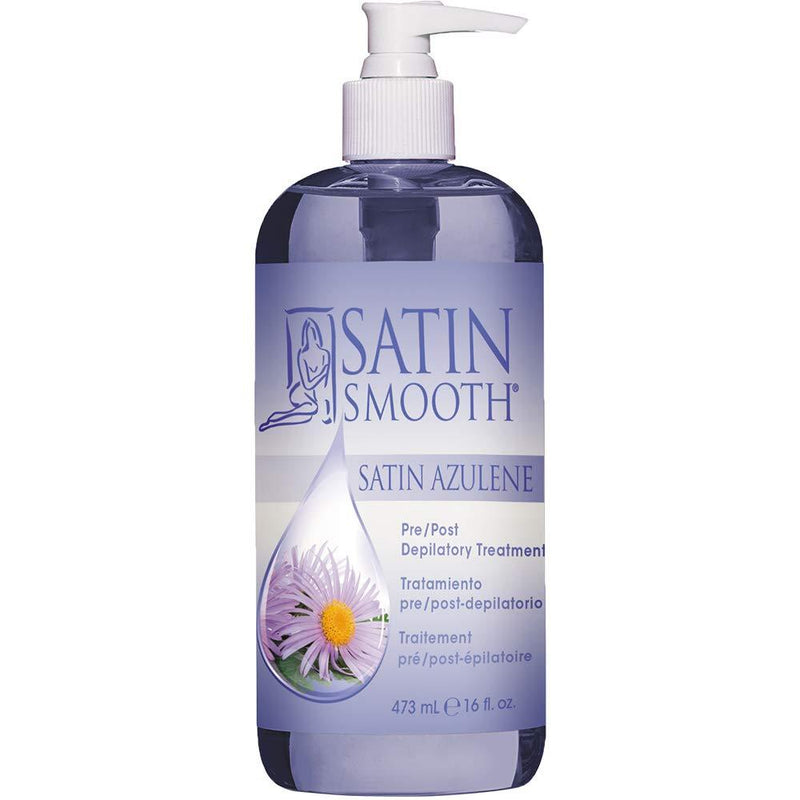 Satin Smooth Azulene Pre/Post Depilatory Treatment, 16 oz - BeesActive Australia