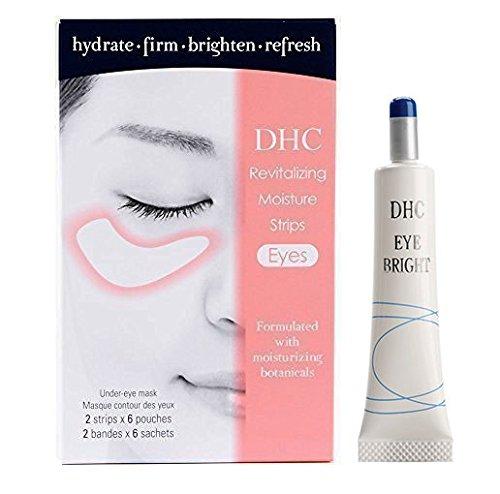 DHC Revive Tired Eyes, Revitalizing Moisture Strips, Eye Bright, Depuffing, Dark Circles, Fragrance and Colorant Free, Ideal for All Skin Types, 6 applications and 0.52 oz. - BeesActive Australia