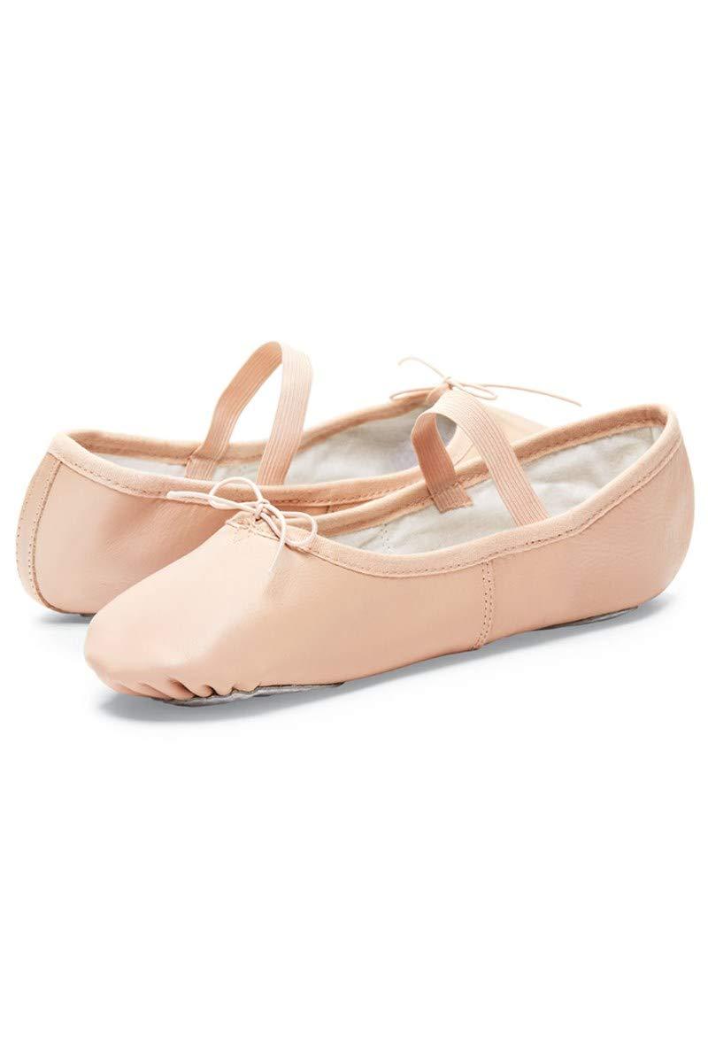 [AUSTRALIA] - Balera Ballet Shoe Leather Split Sole 9.5CM Ballet Pink 