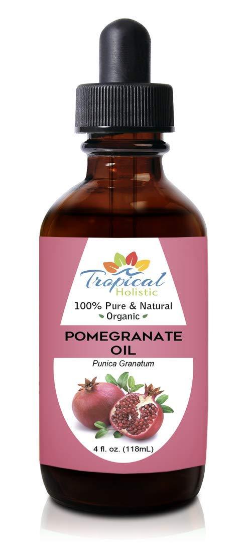 Pomegranate Seed Oil 4 oz, 100% Pure Natural Cold-Pressed Unrefined Essential Oil, Antioxidant Rich Skin Moisturizer, for Face, Hair, Diy, Acne, Men Beard and Women - BeesActive Australia