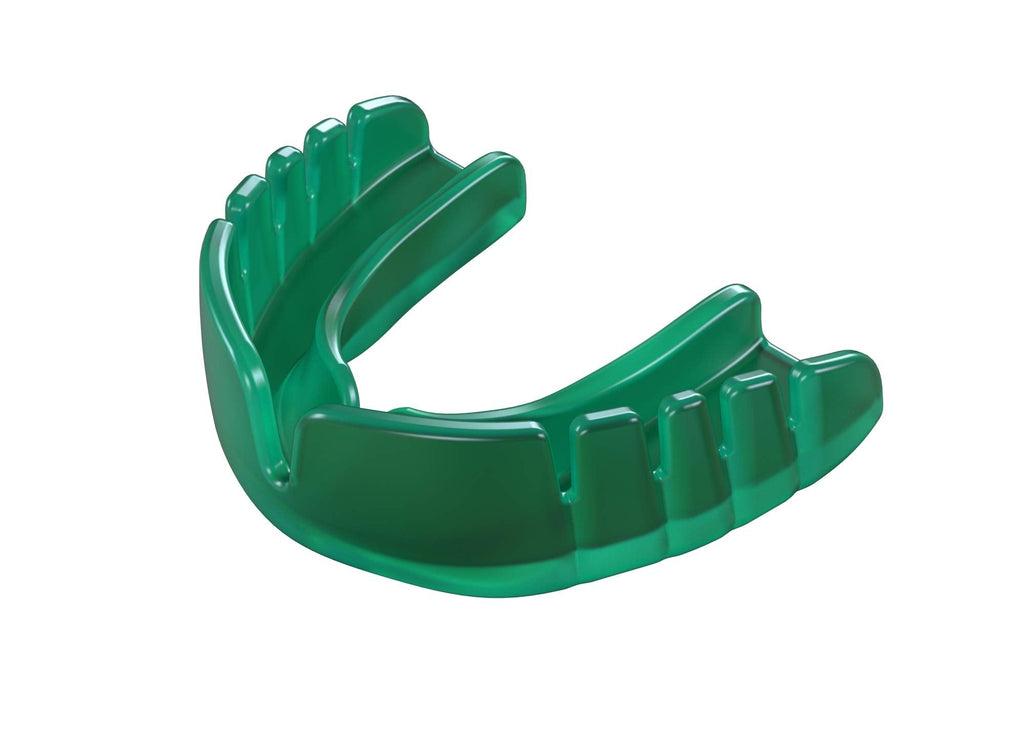 OPRO Snap-Fit Instant Adult and Kids Sports Mouthguard, Adult Mouthpiece for Football, MMA, Lacrosse, Rugby and Other Contact Sports - No Boiling or Fitting Required, Mint Flavored, Adult - BeesActive Australia