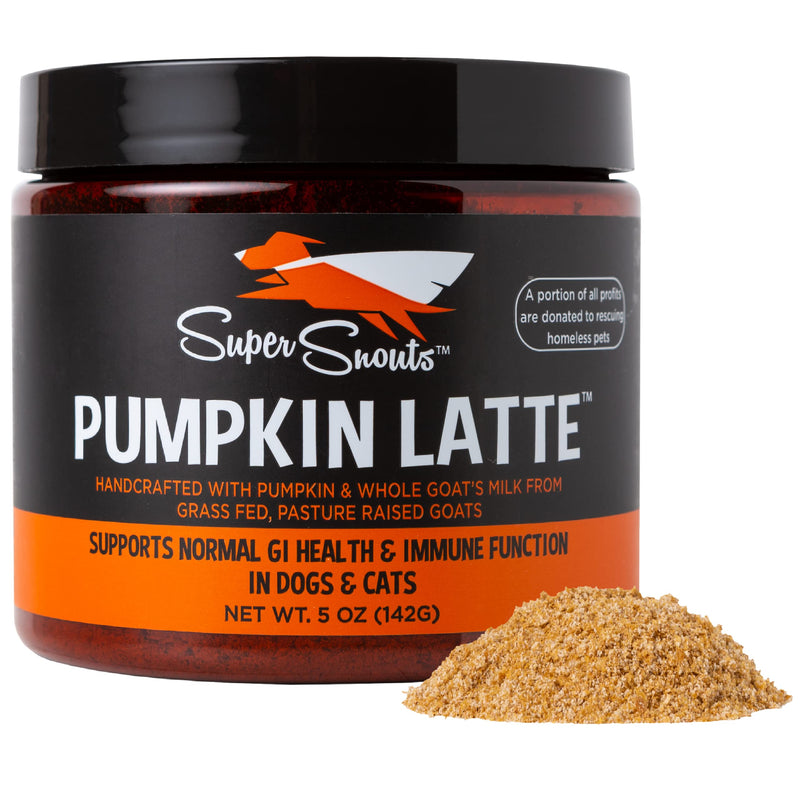 Super Snouts | Pumpkin Latte | Digestive Health | Healthy Immune System | Pumpkin and Goat’s Milk 5 Ounce (Pack of 1) - BeesActive Australia