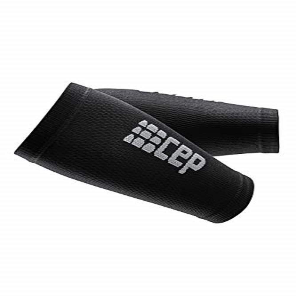 Forearm Support Compression Sleeves, Men & Women - CEP Forearm Sleeves (Pair) Black/Gray 3 - BeesActive Australia