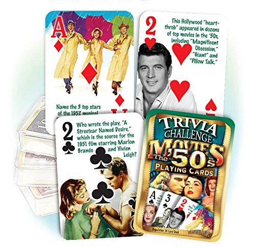 [AUSTRALIA] - Flickback 1950's Movie Trivia Playing Cards: 65th or 70th Birthday 