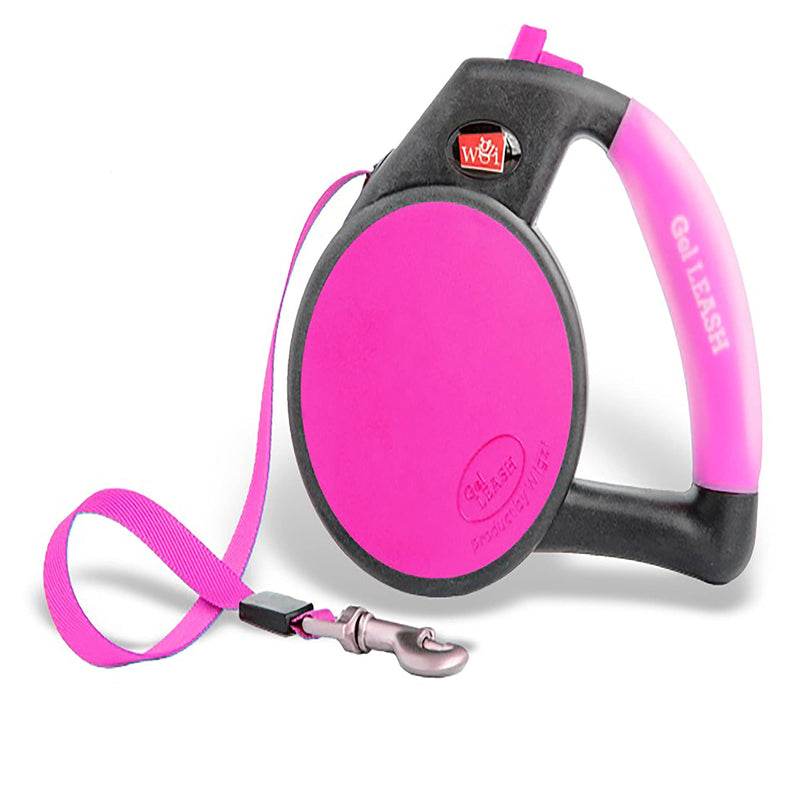 Wigzi Retractable Gel Handle Leash, Small - BeesActive Australia