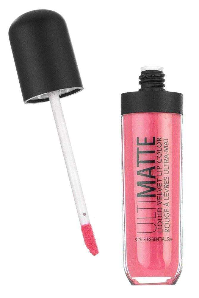 Ultimatte Style Essentials CORAL Liquid Velvet Lip Color - 1 Liquid Lipstick Extreme Matte Finish - BeesActive Australia