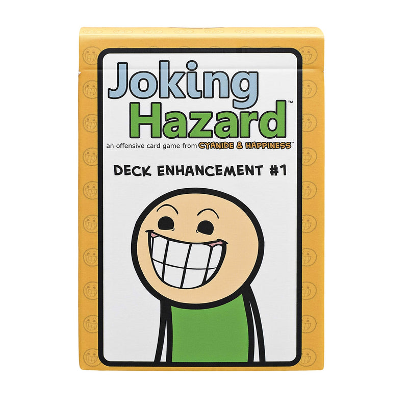 Deck Enhancement #1 - The first expansion of Joking Hazard Comic Building Card - Party Game by Cyanide and Happiness for 3-10 players , Orange - BeesActive Australia
