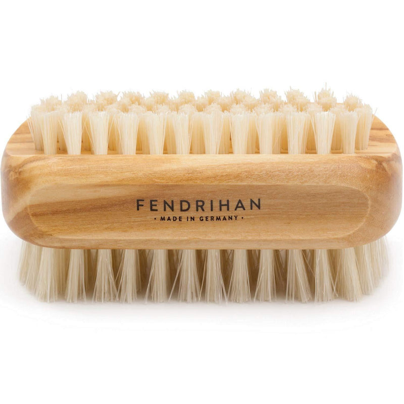 Genuine Boar Bristle Nail Brush with Real Olive Wood Handle MADE IN GERMANY - BeesActive Australia