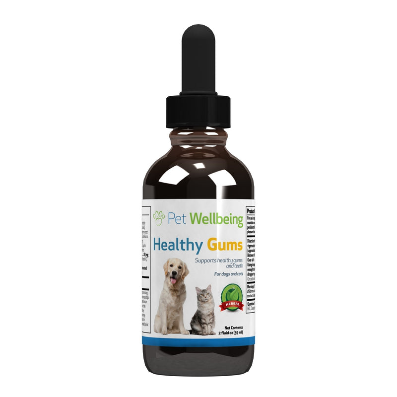Pet Wellbeing - Healthy Gums for Cats - Natural Support for for Healthy Gums, Teeth and Breath in Felines - 2oz (59ml) - BeesActive Australia